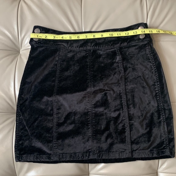 Free People retro velvet mini skirt - Picture 10 of 12